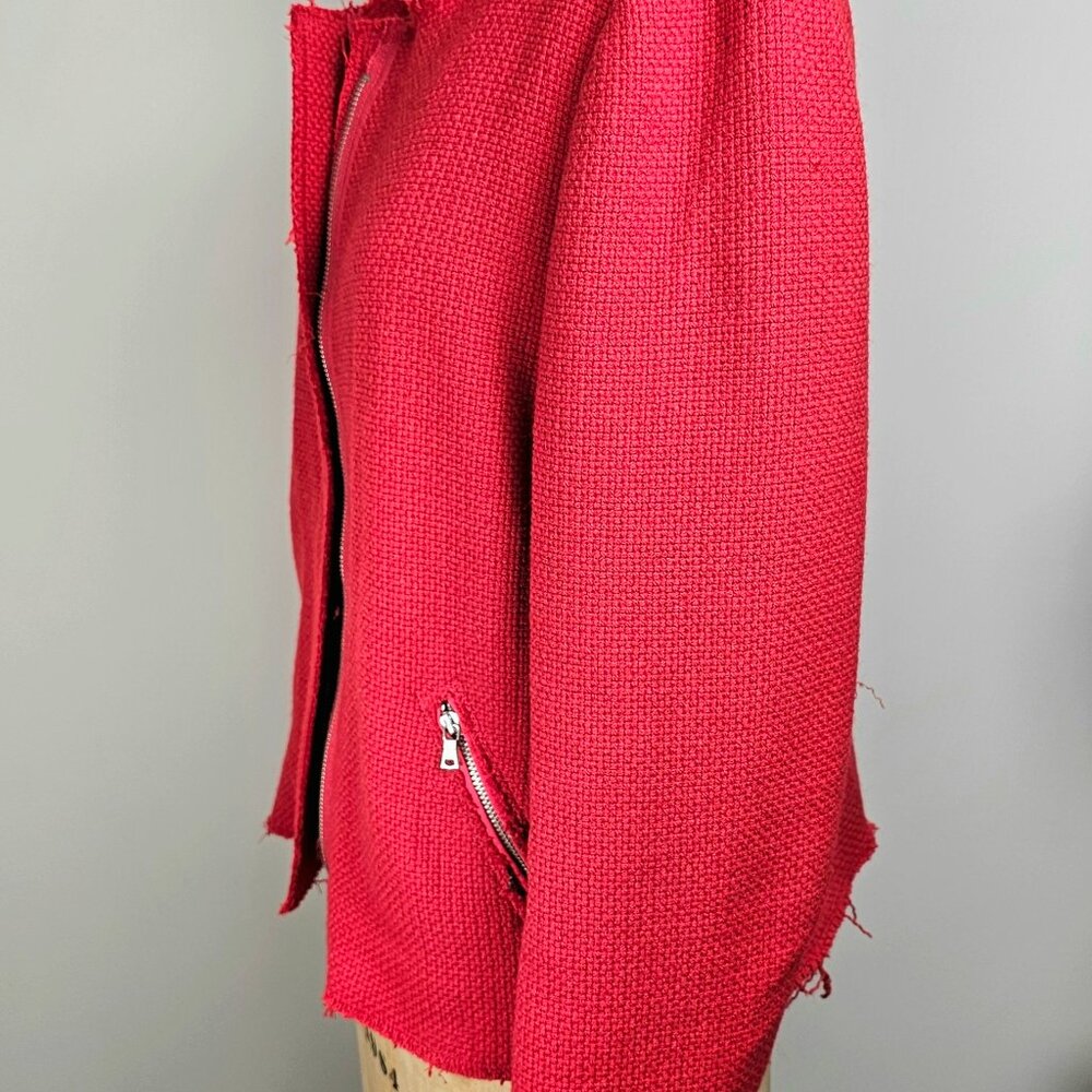 GAP Red Classic Structured Tailored Blazer - Size… - image 7